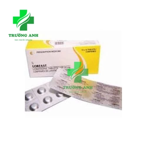 Lorfast 10mg Cadila - Thuốc hỗ trợ điều trị viêm mũi dị ứng hiệu quả